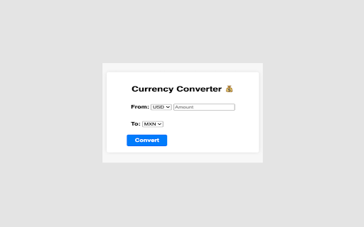 Currency Converter Extension from Chrome web store to be run with OffiDocs Chromium online Currency Converter Extension from Chrome web store to be run with OffiDocs Chromium online