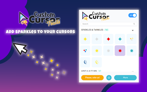 Custom Cursor Trails from Chrome web store to be run with OffiDocs Chromium online Custom Cursor Trails from Chrome web store to be run with OffiDocs Chromium online