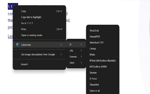 CyberLens from Chrome web store to be run with OffiDocs Chromium online CyberLens from Chrome web store to be run with OffiDocs Chromium online