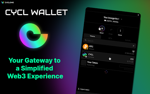 Cyclone Wallet from Chrome web store to be run with OffiDocs Chromium online Cyclone Wallet from Chrome web store to be run with OffiDocs Chromium online