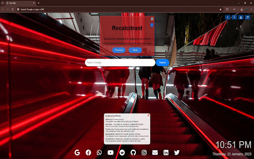 Daily GRE Word from Chrome web store to be run with OffiDocs Chromium online Daily GRE Word from Chrome web store to be run with OffiDocs Chromium online