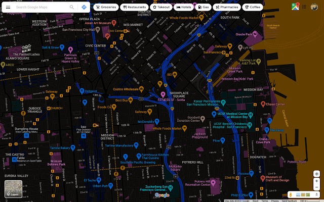 Dark Google Maps from Chrome web store to be run with OffiDocs Chromium online Dark Google Maps from Chrome web store to be run with OffiDocs Chromium online