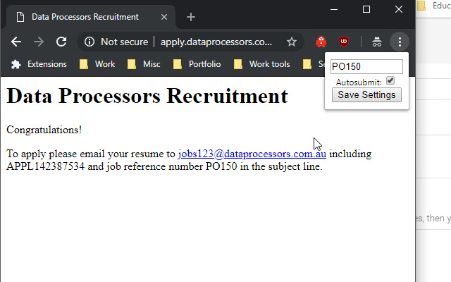 Data Processors Recruitment Solution from Chrome web store to be run with OffiDocs Chromium online Data Processors Recruitment Solution from Chrome web store to be run with OffiDocs Chromium online