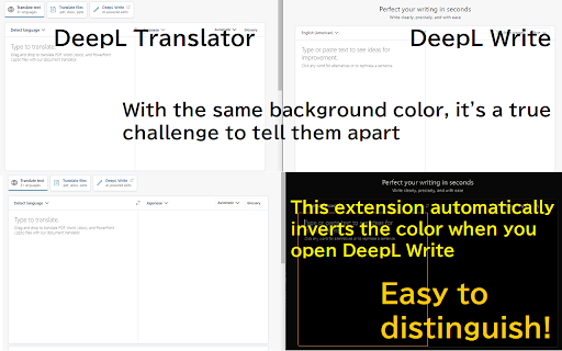 DeepL Write Invert Colors from Chrome web store to be run with OffiDocs Chromium online DeepL Write Invert Colors from Chrome web store to be run with OffiDocs Chromium online
