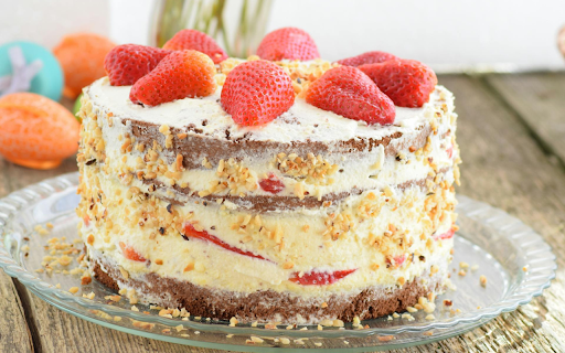 Delicious Fresh Strawberry Cake from Chrome web store to be run with OffiDocs Chromium online Delicious Fresh Strawberry Cake from Chrome web store to be run with OffiDocs Chromium online
