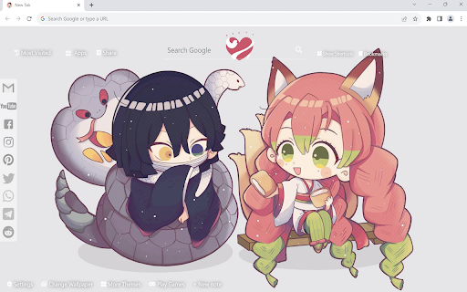 Demon Slayer Chibi Wallpaper New Tab from Chrome web store to be run with OffiDocs Chromium online Demon Slayer Chibi Wallpaper New Tab from Chrome web store to be run with OffiDocs Chromium online