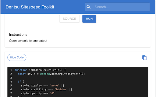 Dentsu Sitespeed Toolkit from Chrome web store to be run with OffiDocs Chromium online Dentsu Sitespeed Toolkit from Chrome web store to be run with OffiDocs Chromium online