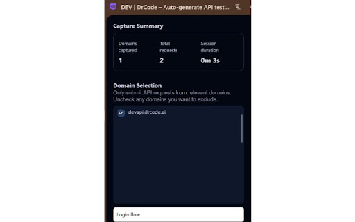 DEV | DrCode – Auto generate API test cases. from Chrome web store to be run with OffiDocs Chromium online DEV | DrCode – Auto generate API test cases. from Chrome web store to be run with OffiDocs Chromium online