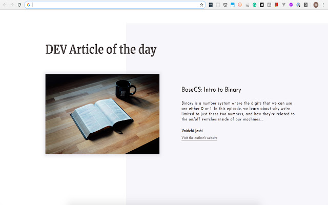DEV Everyday from Chrome web store to be run with OffiDocs Chromium online DEV Everyday from Chrome web store to be run with OffiDocs Chromium online