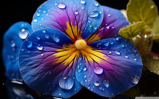 Dew Kissed Pansy Flower from Chrome web store to be run with OffiDocs Chromium online Dew Kissed Pansy Flower from Chrome web store to be run with OffiDocs Chromium online
