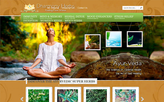 Dharmony Herbs from Chrome web store to be run with OffiDocs Chromium online Dharmony Herbs from Chrome web store to be run with OffiDocs Chromium online