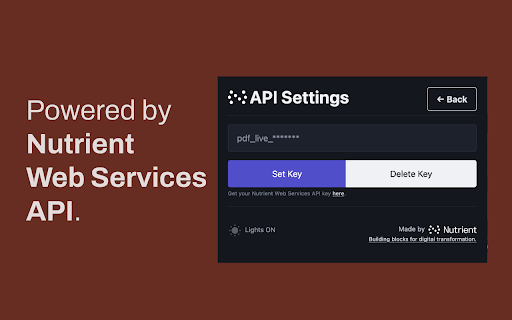 Digitally Sign PDF Documents – Powered by Nutrient™ from Chrome web store to be run with OffiDocs Chromium online Digitally Sign PDF Documents – Powered by Nutrient™ from Chrome web store to be run with OffiDocs Chromium online