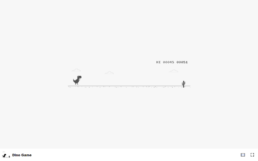 Dino Game Jump and dodge obstacles in this classic endless runner! from Chrome web store to be run with OffiDocs Chromium online Dino Game Jump and dodge obstacles in this classic endless runner! from Chrome web store to be run with OffiDocs Chromium online