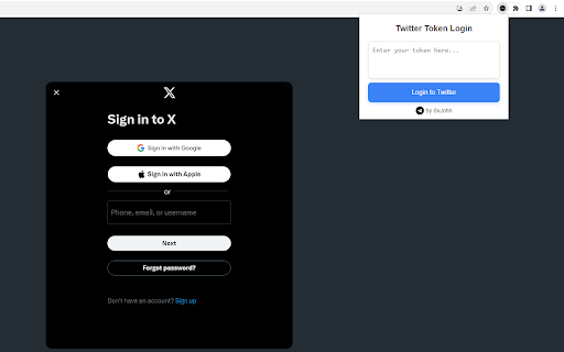 Discord and Twitter Token Login from Chrome web store to be run with OffiDocs Chromium online Discord and Twitter Token Login from Chrome web store to be run with OffiDocs Chromium online