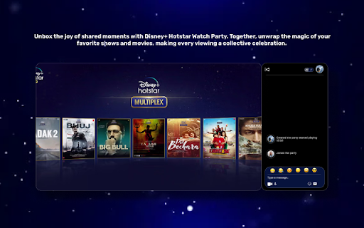 Disney Party Watch Party from Chrome web store to be run with OffiDocs Chromium online Disney Party Watch Party from Chrome web store to be run with OffiDocs Chromium online