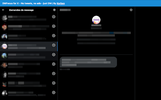 DMFocus for X from Chrome web store to be run with OffiDocs Chromium online DMFocus for X from Chrome web store to be run with OffiDocs Chromium online