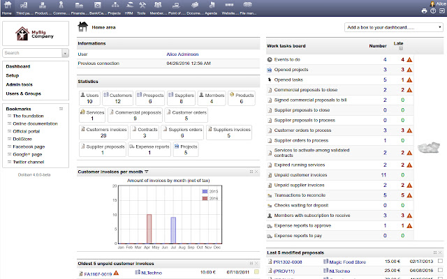 DoliCloud ERP CRM from Chrome web store to be run with OffiDocs Chromium online DoliCloud ERP CRM from Chrome web store to be run with OffiDocs Chromium online