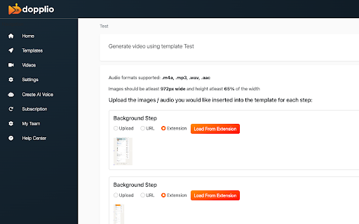 Dopplio from Chrome web store to be run with OffiDocs Chromium online Dopplio from Chrome web store to be run with OffiDocs Chromium online