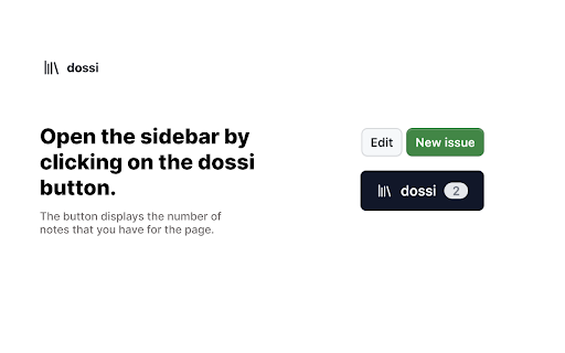 dossi Private GitHub Notes Labels from Chrome web store to be run with OffiDocs Chromium online dossi Private GitHub Notes Labels from Chrome web store to be run with OffiDocs Chromium online