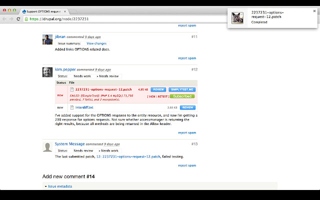 Drupal QA Notifier from Chrome web store to be run with OffiDocs Chromium online Drupal QA Notifier from Chrome web store to be run with OffiDocs Chromium online