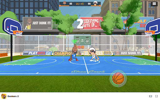 Dunkers 2 Basketball Multiplayer Action Game from Chrome web store to be run with OffiDocs Chromium online Dunkers 2 Basketball Multiplayer Action Game from Chrome web store to be run with OffiDocs Chromium online