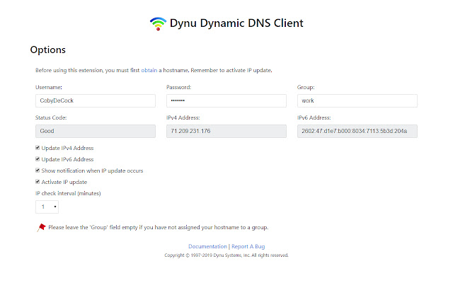 Dynu Dynamic DNS Client from Chrome web store to be run with OffiDocs Chromium online Dynu Dynamic DNS Client from Chrome web store to be run with OffiDocs Chromium online