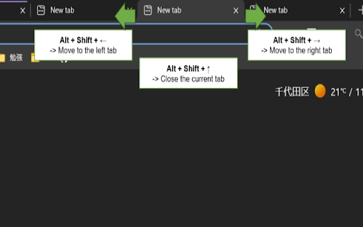 Easy Tab Switcher from Chrome web store to be run with OffiDocs Chromium online Easy Tab Switcher from Chrome web store to be run with OffiDocs Chromium online
