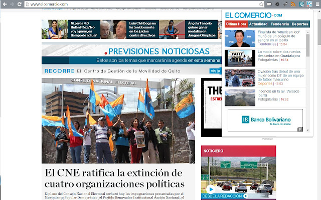 El Comercio from Chrome web store to be run with OffiDocs Chromium online El Comercio from Chrome web store to be run with OffiDocs Chromium online