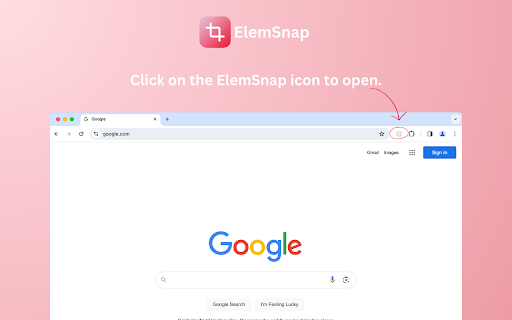 ElemSnap Quick capture elements from Chrome web store to be run with OffiDocs Chromium online ElemSnap Quick capture elements from Chrome web store to be run with OffiDocs Chromium online