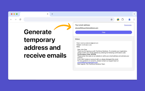 Email Generator from Chrome web store to be run with OffiDocs Chromium online Email Generator from Chrome web store to be run with OffiDocs Chromium online