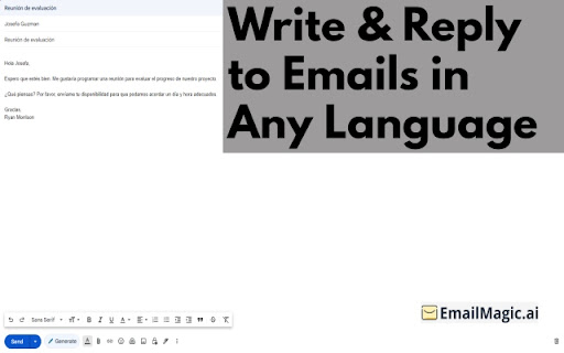 EmailMagic | AI Email Assistant from Chrome web store to be run with OffiDocs Chromium online EmailMagic | AI Email Assistant from Chrome web store to be run with OffiDocs Chromium online