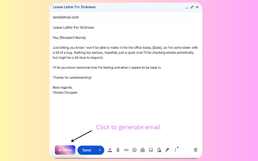 Email Writer Bot from Chrome web store to be run with OffiDocs Chromium online Email Writer Bot from Chrome web store to be run with OffiDocs Chromium online