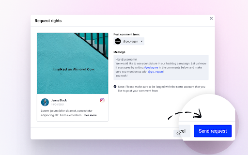 EmbedSocial Get Rights to UGC Media from Chrome web store to be run with OffiDocs Chromium online EmbedSocial Get Rights to UGC Media from Chrome web store to be run with OffiDocs Chromium online