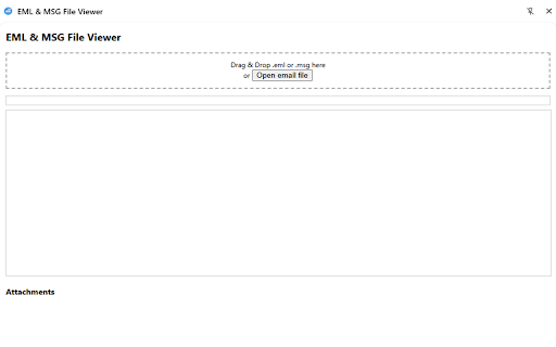 EML MSG File Viewer from Chrome web store to be run with OffiDocs Chromium online EML MSG File Viewer from Chrome web store to be run with OffiDocs Chromium online