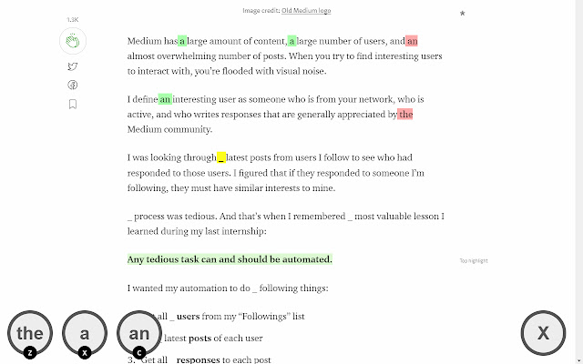 English articles quiz from Chrome web store to be run with OffiDocs Chromium online English articles quiz from Chrome web store to be run with OffiDocs Chromium online
