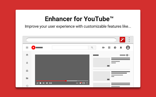 Enhancer for YouTube™ from Chrome web store to be run with OffiDocs Chromium online Enhancer for YouTube™ from Chrome web store to be run with OffiDocs Chromium online