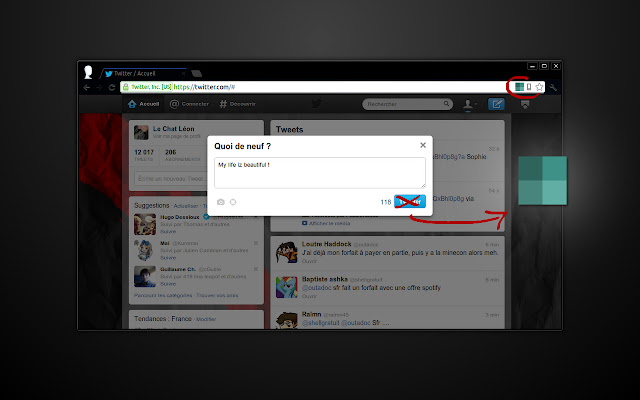 Enter on Twitter from Chrome web store to be run with OffiDocs Chromium online Enter on Twitter from Chrome web store to be run with OffiDocs Chromium online