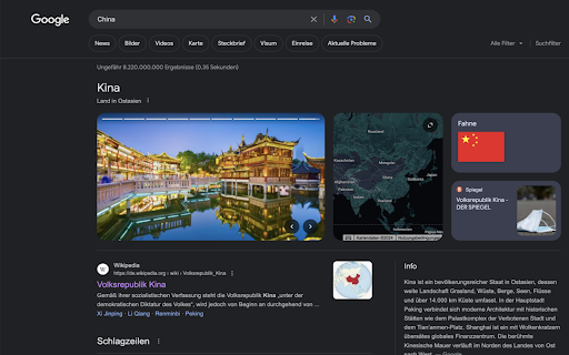Es heißt Kina und nicht China!!! from Chrome web store to be run with OffiDocs Chromium online Es heißt Kina und nicht China!!! from Chrome web store to be run with OffiDocs Chromium online
