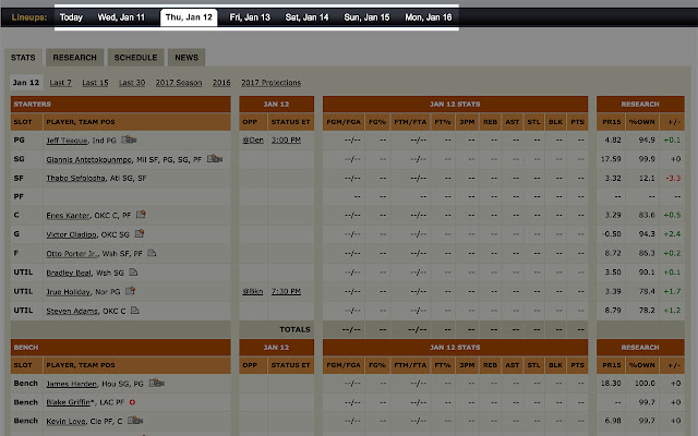 ESPN Fantasy Period Viewer from Chrome web store to be run with OffiDocs Chromium online ESPN Fantasy Period Viewer from Chrome web store to be run with OffiDocs Chromium online