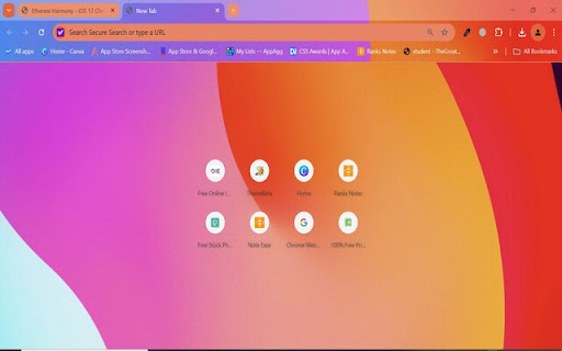 Ethereal Harmony iOS 17 from Chrome web store to be run with OffiDocs Chromium online Ethereal Harmony iOS 17 from Chrome web store to be run with OffiDocs Chromium online