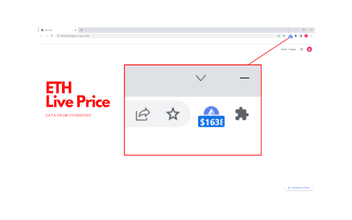Ethereum Price Ticker from Chrome web store to be run with OffiDocs Chromium online Ethereum Price Ticker from Chrome web store to be run with OffiDocs Chromium online