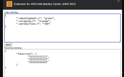 Extension for AWS IAM Identity Center (AWS SSO) from Chrome web store to be run with OffiDocs Chromium online Extension for AWS IAM Identity Center (AWS SSO) from Chrome web store to be run with OffiDocs Chromium online