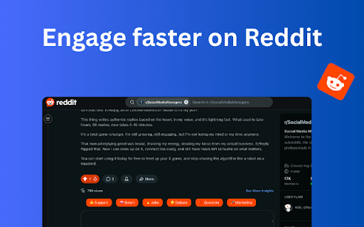 EzReply: AI Writing Assistant for Social Media from Chrome web store to be run with OffiDocs Chromium online EzReply: AI Writing Assistant for Social Media from Chrome web store to be run with OffiDocs Chromium online