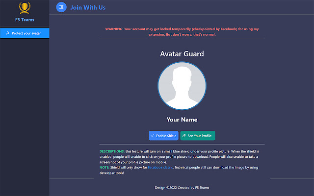 F5 Teams from Chrome web store to be run with OffiDocs Chromium online F5 Teams from Chrome web store to be run with OffiDocs Chromium online