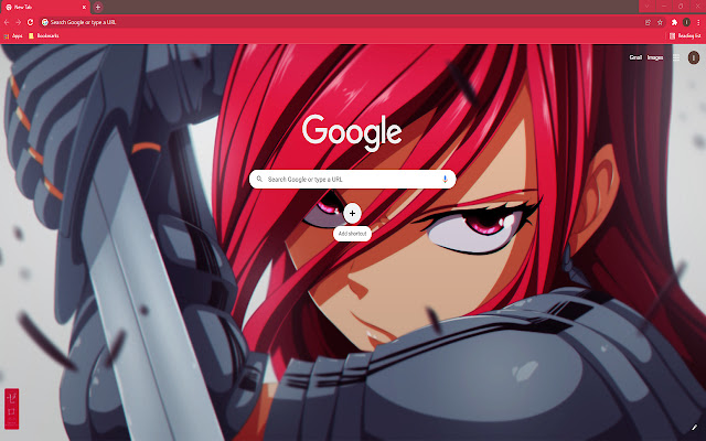 Fairy Tail Erza Scarlet Theme from Chrome web store to be run with OffiDocs Chromium online Fairy Tail Erza Scarlet Theme from Chrome web store to be run with OffiDocs Chromium online