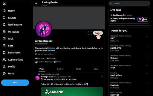 Fast Follow from Chrome web store to be run with OffiDocs Chromium online Fast Follow from Chrome web store to be run with OffiDocs Chromium online