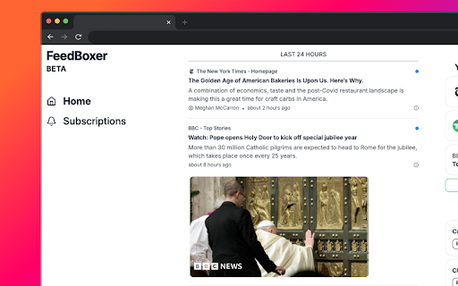 FeedBoxer All your favorite content, in one seamless feed from Chrome web store to be run with OffiDocs Chromium online FeedBoxer All your favorite content, in one seamless feed from Chrome web store to be run with OffiDocs Chromium online
