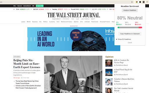Financial News Sentiment Analyzer from Chrome web store to be run with OffiDocs Chromium online Financial News Sentiment Analyzer from Chrome web store to be run with OffiDocs Chromium online