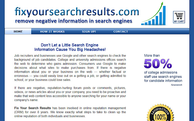 Fix Your Search Results ORM from Chrome web store to be run with OffiDocs Chromium online Fix Your Search Results ORM from Chrome web store to be run with OffiDocs Chromium online