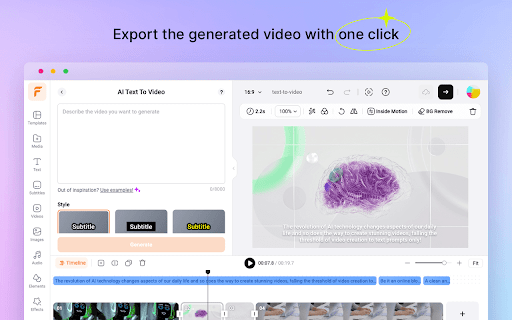 FlexClip AI URL to Video from Chrome web store to be run with OffiDocs Chromium online FlexClip AI URL to Video from Chrome web store to be run with OffiDocs Chromium online